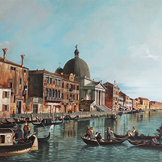 Canaletto, Entrance To The Grand Canal